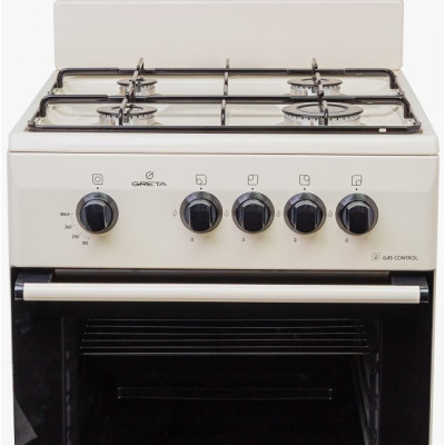 Плита газова Greta 1470-00-17AA (GG5770MF13E) бежева