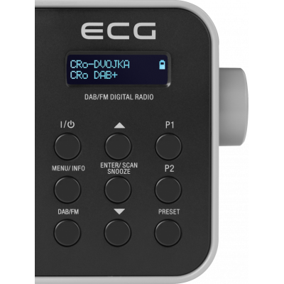 Радіоприймач ECG RD 110 DAB Black