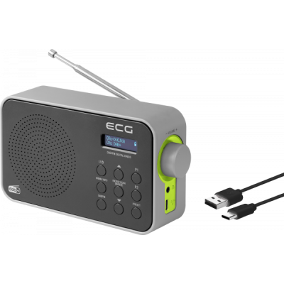 Радіоприймач ECG RD 110 DAB Black