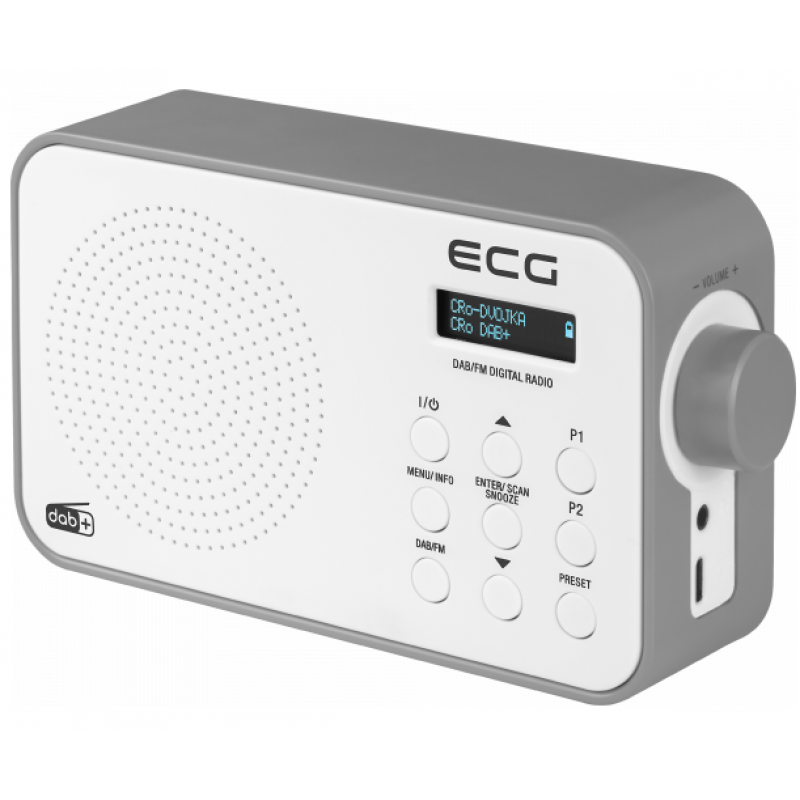 Радіоприймач ECG RD 110 DAB White