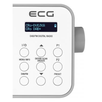 Радіоприймач ECG RD 110 DAB White