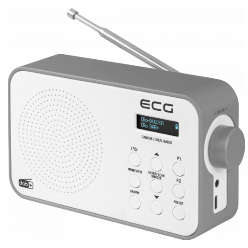 Радіоприймач ECG RD 110 DAB White