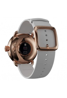 Смарт-годинник Withings ScanWatch 38mm Rose Gold/Grey + Bracelet Milanese Wristband 18mm Rose Gold (HWA09 + model 5)