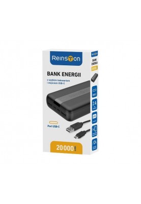Зовнішній акумулятор Reinston Power Bank EPB027 (20000 mAh)