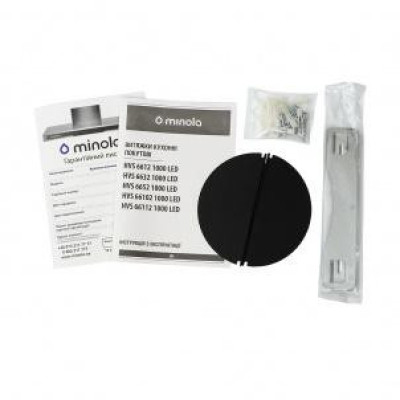 Витяжка похила Minola HVS 6652 WH 1000 LED