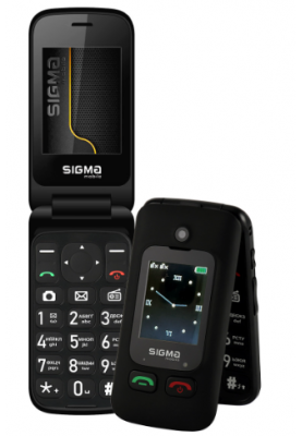 Мобільний телефон Sigma mobile Comfort 50 Shell Duo Type-C Black