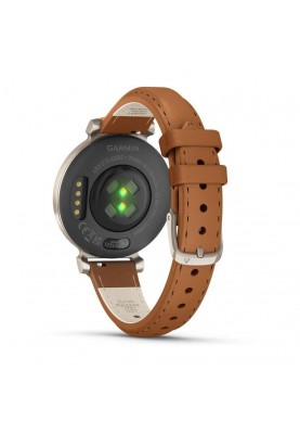 Смарт-годинник Garmin Lily 2 Classic Cream Gold with Tan Leather Band (010-02839-02)