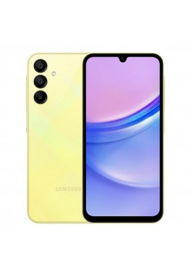 Смартфон Samsung Galaxy A15 4/128GB Yellow (SM-A155FZYD)