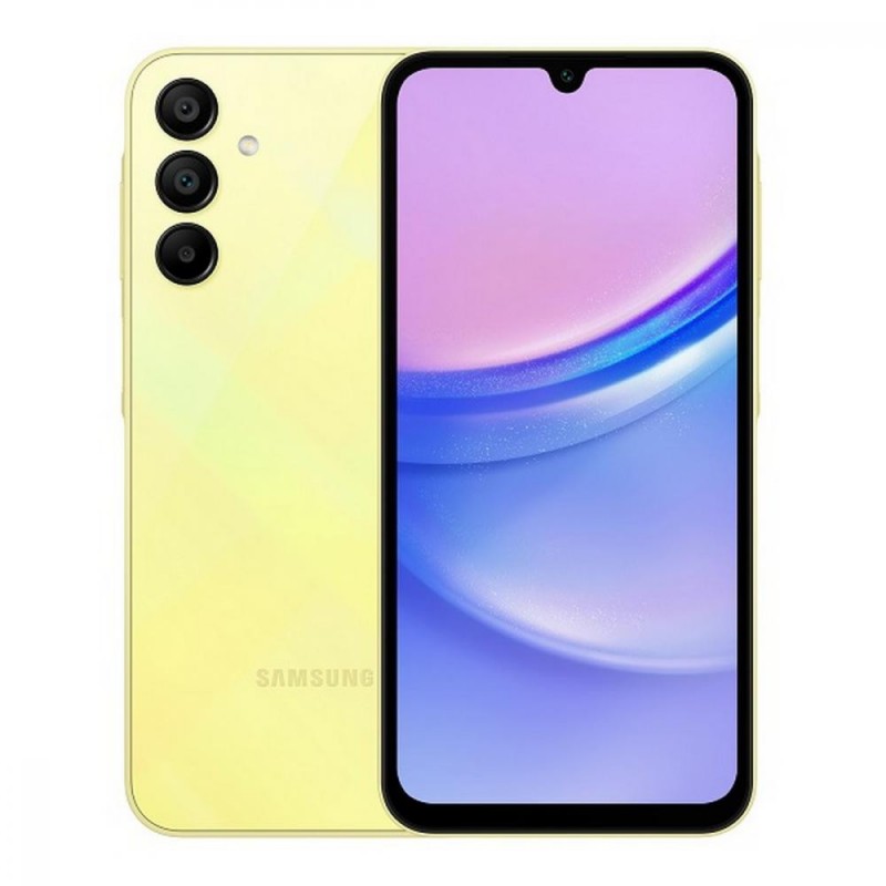 Смартфон Samsung Galaxy A15 4/128GB Yellow (SM-A155FZYD)