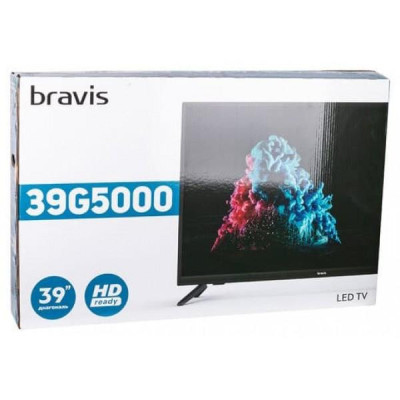 ТБ Bravis LED-39G5000 + T2
