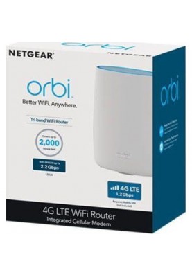 Бездротовий маршрутизатор (роутер) Netgear Orbi LBR20 4G LTE (LBR20100EUS)