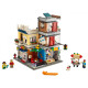 Блоковий конструктор LEGO Creator Зоомагазин та кафе в центрі міста (31097)