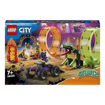 Блоковий конструктор LEGO Трюкова арена Подвійна петля (60339)