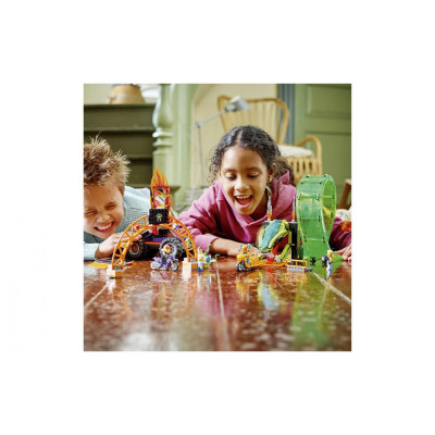 Блоковий конструктор LEGO Трюкова арена Подвійна петля (60339) Блоковий конструктор LEGO Трюкова арена Подвійна петля (60339)