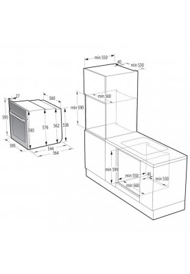 Духовка електрична Gorenje BPS6737E02B