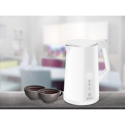 Електрочайник ECG RK 1893 Digitouch White