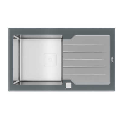 Кухонна мийка Teka Diamond 1B 1D 86 ST 115100021