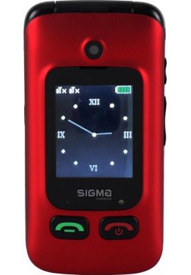 Мобільний телефон Sigma mobile Comfort 50 Shell Duo Type-C Black-Red