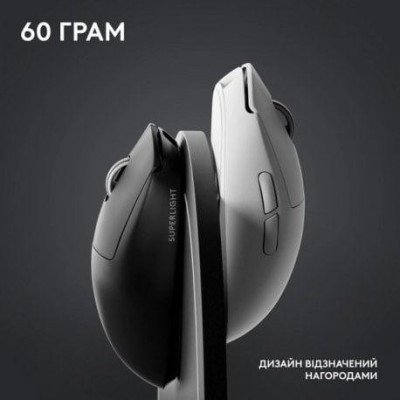 Миша Logitech G Pro X Superlight 2 Lightspeed Wireless White (910-006638)