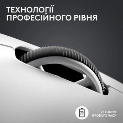 Миша Logitech G Pro X Superlight 2 Lightspeed Wireless White (910-006638)