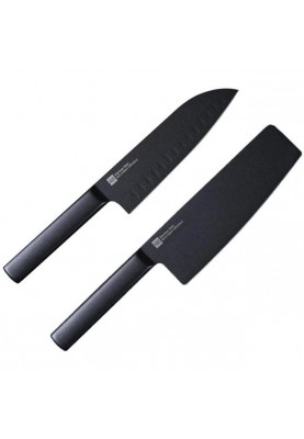 Набір ножів із 2 предметів Xiaomi Heat Knife Set Black 2 pcs (HU0015)