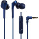 Навушники з мікрофоном Audio-Technica ATH-CKS550XIS Blue