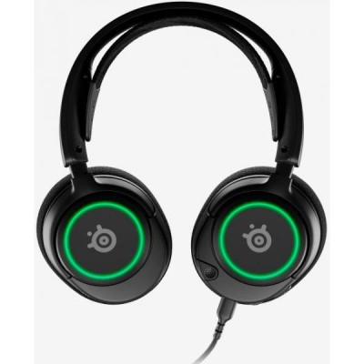Навушники з мікрофоном SteelSeries Arctis Nova 3 Black (61631)