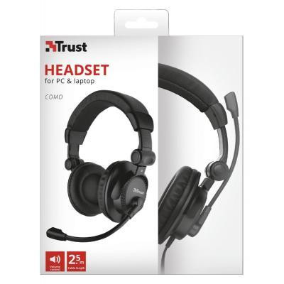 Навушники з мікрофоном Trust Como (21658)