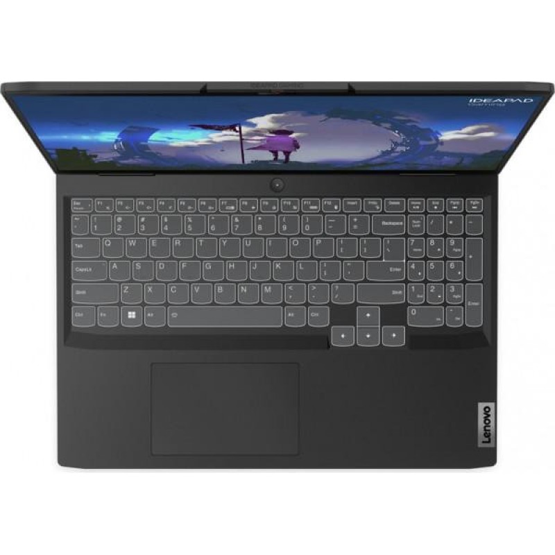 Ноутбук Lenovo IdeaPad Gaming 3 16IAH7 Onyx Grey (82SA007TPB)