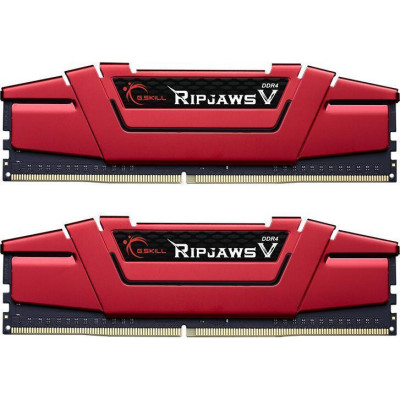 Пам'ять для настільних комп'ютерів G.Skill 16 GB (2x8GB) DDR4 2666 MHz Ripjaws V (F4-2666C15D-16GVR)