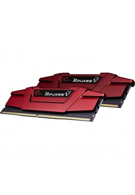 Пам'ять для настільних комп'ютерів G.Skill 16 GB (2x8GB) DDR4 2666 MHz Ripjaws V (F4-2666C15D-16GVR)