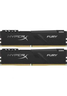 Пам'ять для настільних комп'ютерів HyperX 16 GB (2x8GB) DDR4 3200 MHz Fury Black (HX432C16FB3K2/16)