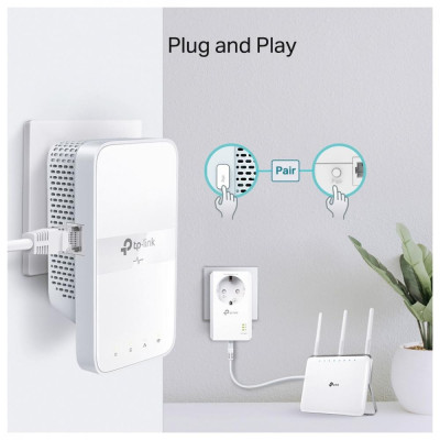 Powerline-адаптер TP-Link TL-WPA7617 KIT