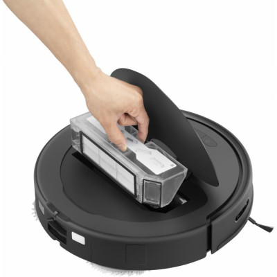 Робот-пилосос з вологим прибиранням RoboRock Q Revo Black (QR52-00)