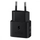 Зарядний пристрій Samsung 25W PD Power Adapter Black (w/o cable) (EP-T2510NBE)