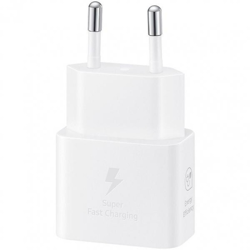 Зарядний пристрій Samsung 25W PD Power Adapter White (w/o cable) (EP-T2510NWE)