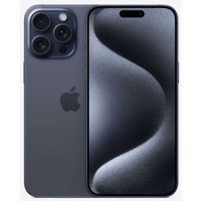 Смартфон Apple iPhone 15 Pro Max 1TB Blue Titanium (MU7K3)