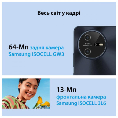Смартфон Blackview Oscal Tiger 12 8/128GB Blue