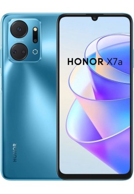 Смартфон Honor X7a 4/128 GB Ocean Blue