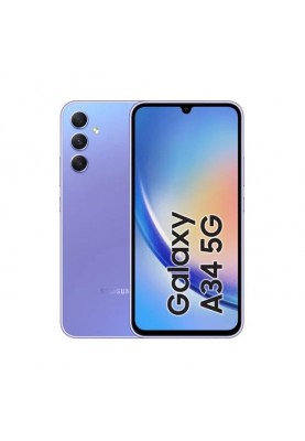 Смартфон Samsung Galaxy A34 5G 8/128GB Violet (SM-A346BLVA)