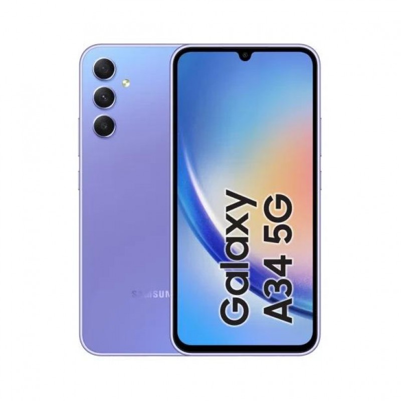 Смартфон Samsung Galaxy A34 5G 8/128GB Violet (SM-A346BLVA)