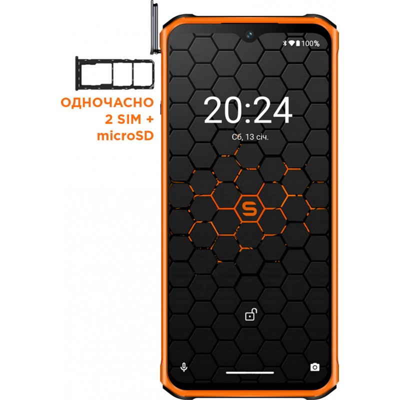 Смартфон Sigma mobile X-treme PQ56 Black-Orange