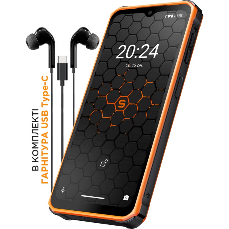 Смартфон Sigma mobile X-treme PQ56 Black-Orange