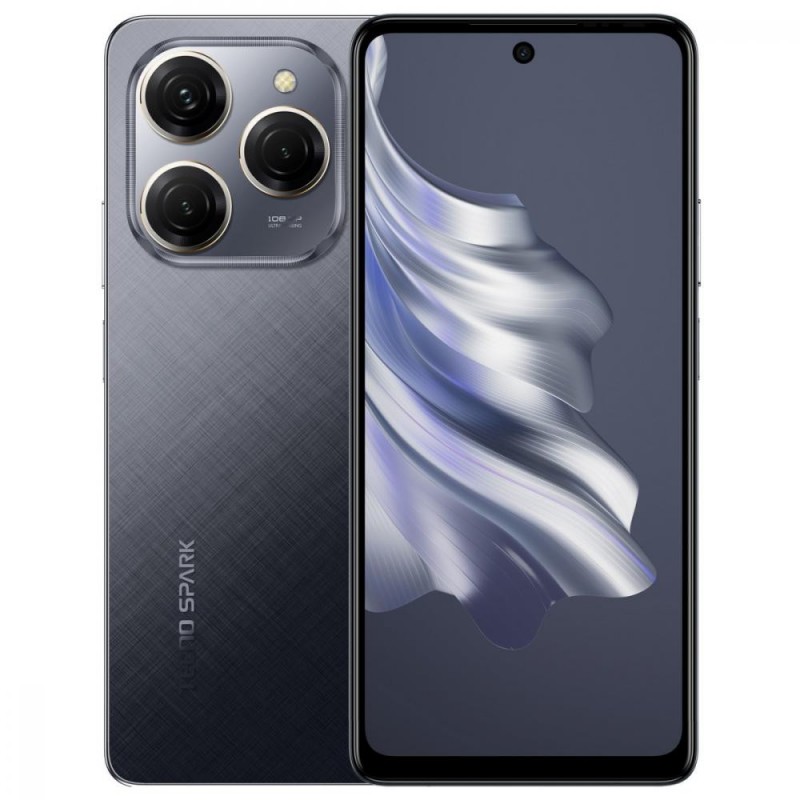 Смартфон Tecno Spark 20 Pro KJ6 8/256GB Moonlit Black (4894947014178)