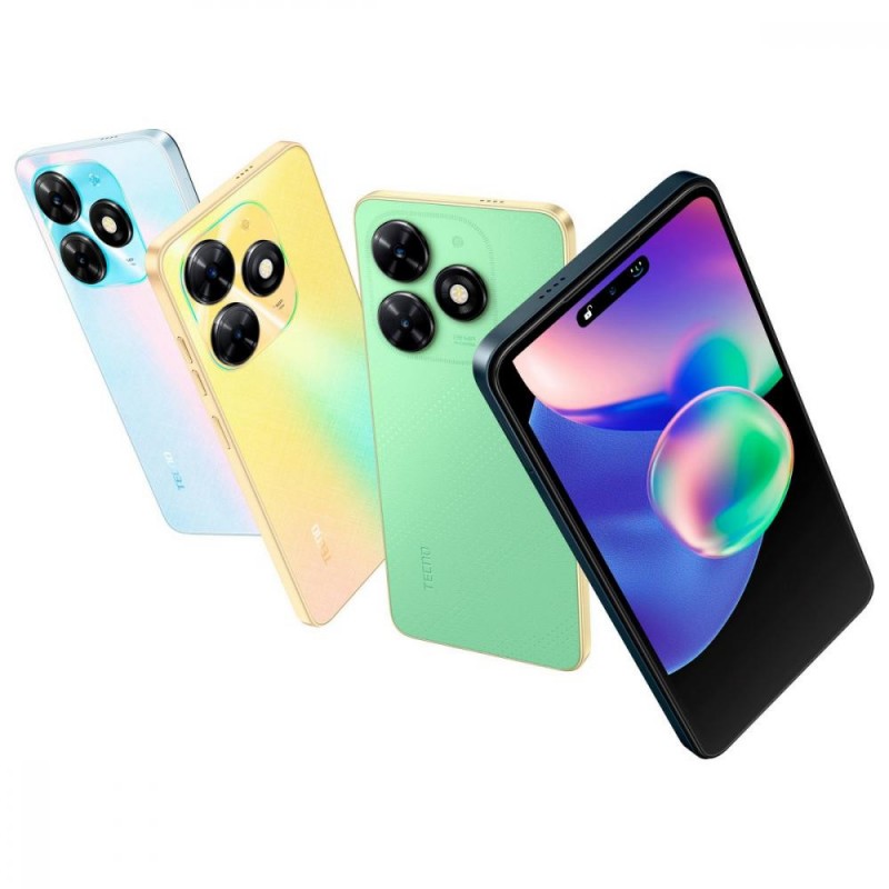 Смартфон Tecno Spark Go 2024 (BG6) 4/64GB Magic Skin Green (4894947010583)