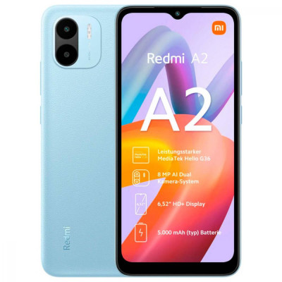 Смартфон Xiaomi Redmi A2 2/64GB Light Blue