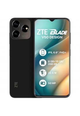 Смартфон ZTE Blade V50 Design 8/256GB Black