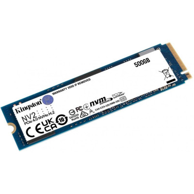 SSD накопичувач Kingston NV2 500 GB (SNV2S/500GBK) OEM