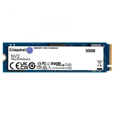 SSD накопичувач Kingston NV2 500 GB (SNV2S/500GBK) OEM