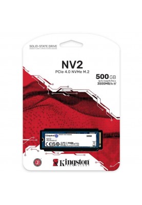 SSD накопичувач Kingston NV2 500 GB (SNV2S/500GBK) OEM